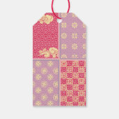 ミッ日本のクパターン ギフトタグ (裏面)