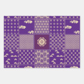 ミッ日本のクパターン ラッピングペーパーシート (正面2)