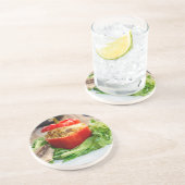 ミッ焼いたト詰まった・チーズ入りピーパー コースター (側面)