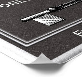 ミッ素晴らしス – エドムントバーク引用文 – アートプリント ポスター (角)