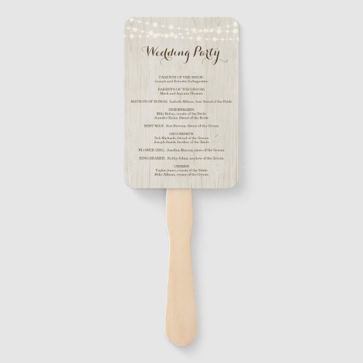 ミッ結婚ク・セレモニー番組ファン |ビールトースト ハンドファン (裏面)