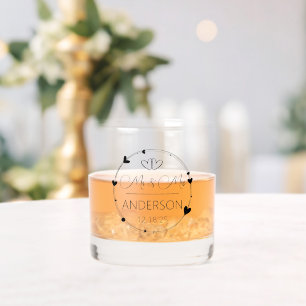 ミッ魅力的ト・名前をカスタムする結婚式の引き出物 ウイスキーグラス