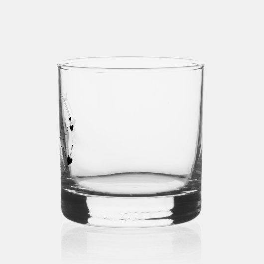 ミッ魅力的ト・名前をカスタムする結婚式の引き出物 ウイスキーグラス (左)