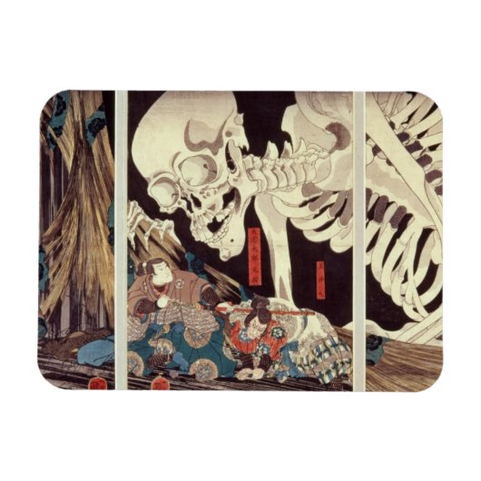 ミツキニスケルトン・スペクターに反対， c.1845 マグネット (横)