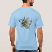 ミツドームロゴフロント/ドラゴン背面 Tシャツ (裏面)