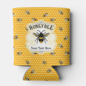 ミツバチがパーソナライズ 缶クーラー (裏面)
