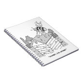 ミツバチが巣箱に戻る ノートブック (右側)