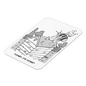 ミツバチが巣箱に戻る マグネット (左側)