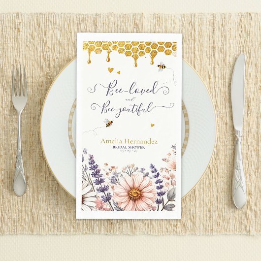ミツバチが愛し美しいブライダルシャワー
