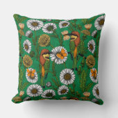 ミツバチが春 クッション (正面)