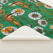 ミツバチが春 シェルパブランケット (3/4)