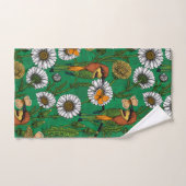 ミツバチが春 バスタオルセット (ハンドタオル)