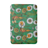 ミツバチが春 バスマット (正面縦)