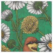 ミツバチが春 ファブリック (見本)