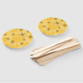 ミツバチが蜂蜜をブンブン飛ばす可愛い ハンドファン (組立なし)