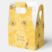 ミツバチが蜂蜜をブンブン飛ばす可愛い フェイバーボックス (オープン)