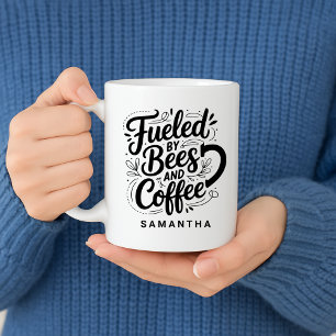 ミツバチとコーヒーの贈り物がミツバチの飼育員に与える燃料 コーヒーマグカップ