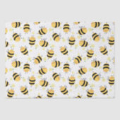 ミツバチとヒマワリ 薄葉紙 (正面)