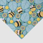 ミツバチとヒマワリ 薄葉紙 (詳細)