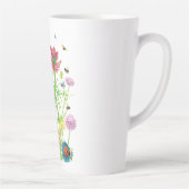 ミツバチとマルハナバチのための花々 カフェラテマグ (右)