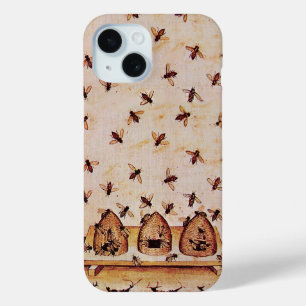 ミツバチとミツバチの巣箱,養蜂家 iPhone 15ケース