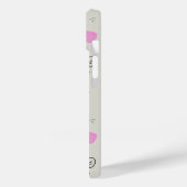 ミツバチとリボンのスマホケース Case-Mate iPhoneケース (裏面 / 左)