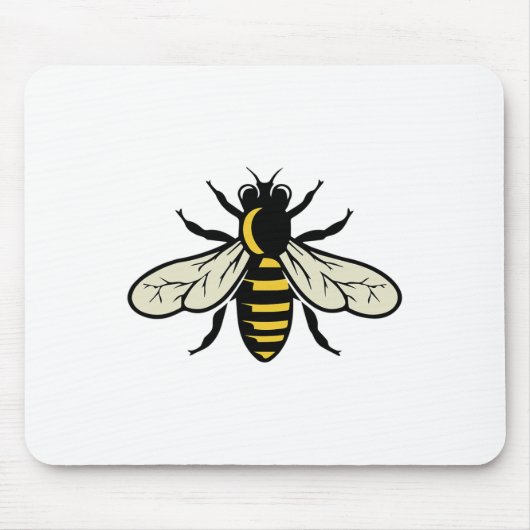 ミツバチと生活が良いBee生物学者の地球の日T マウスパッド (正面)