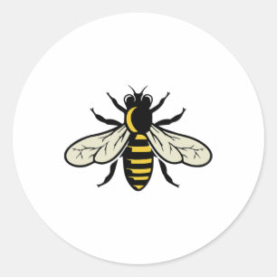 ミツバチと生活が良いBee生物学者の地球の日T ラウンドシール