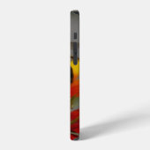 ミツバチと花 iPhoneケース (左側面)