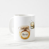 ミツバチにとっての蜂蜜のように コーヒーマグカップ (正面左)