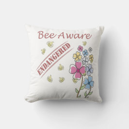 ミツバチに優しい世界を - Save the Bees クッション