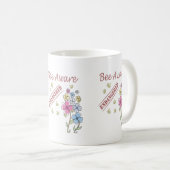 ミツバチに優しい世界を - Save the Bees コーヒーマグカップ (正面右)