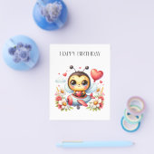 ミツバチのパイロット 誕生日 チラシ (シングル)