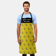 ミツバチのマンガ模様