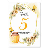 ミツバチのモダン植物表番号 テーブルナンバー (裏面)