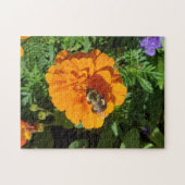 ミツバチの夏の花 ジグソーパズル (横)