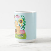 ミツバチの家族 コーヒーマグカップ (中央)