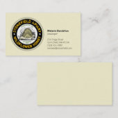 ミツバチの巣の養蜂場名ワイルドフラワーハニー 名刺 (正面/裏面)