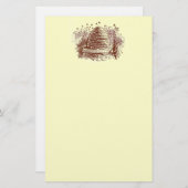 ミツバチの巣 便箋 (正面/裏面)