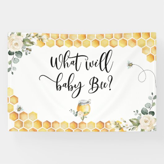 ミツバチの性別が何をベビーする 横断幕 (横)