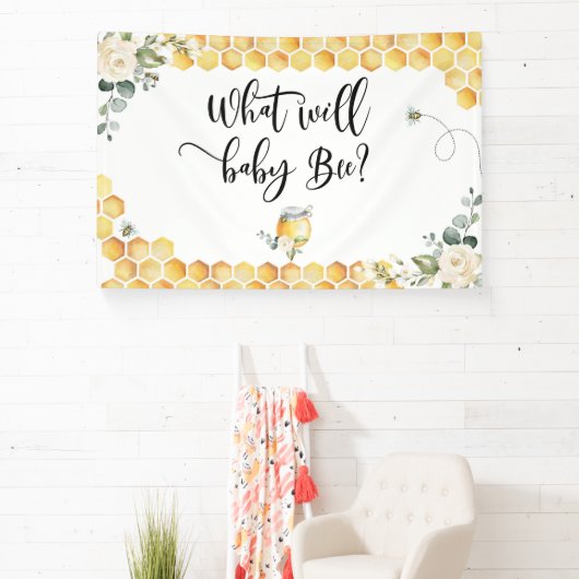 ミツバチの性別が何をベビーする 横断幕 (インサイチュ)