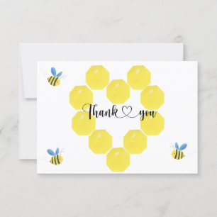 ミツバチの性別発現サンキューカード カード