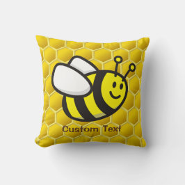 ミツバチの漫画 クッション