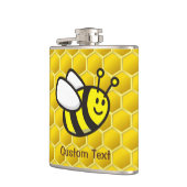 ミツバチの漫画 フラスク (左)