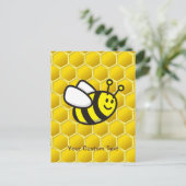 ミツバチの漫画 ポストカード (スタンド正面)