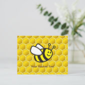 ミツバチの漫画 ポストカード (スタンド正面)