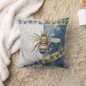 ミツバチの美学 クッション (ブランケット)