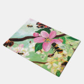 ミツバチの花を咲かせる木 ドアマット (アングル)