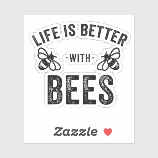 ミツバチの蜂蜜でクール生きがいが良い シール (シート)