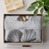 ミツバチの詳細マクロビュー 薄葉紙 (ギフト)